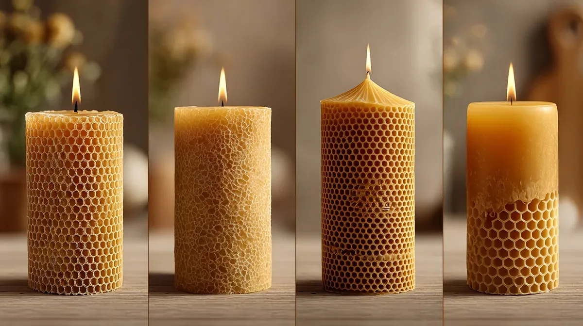 Fabriquer une bougie en cire d'abeille pure