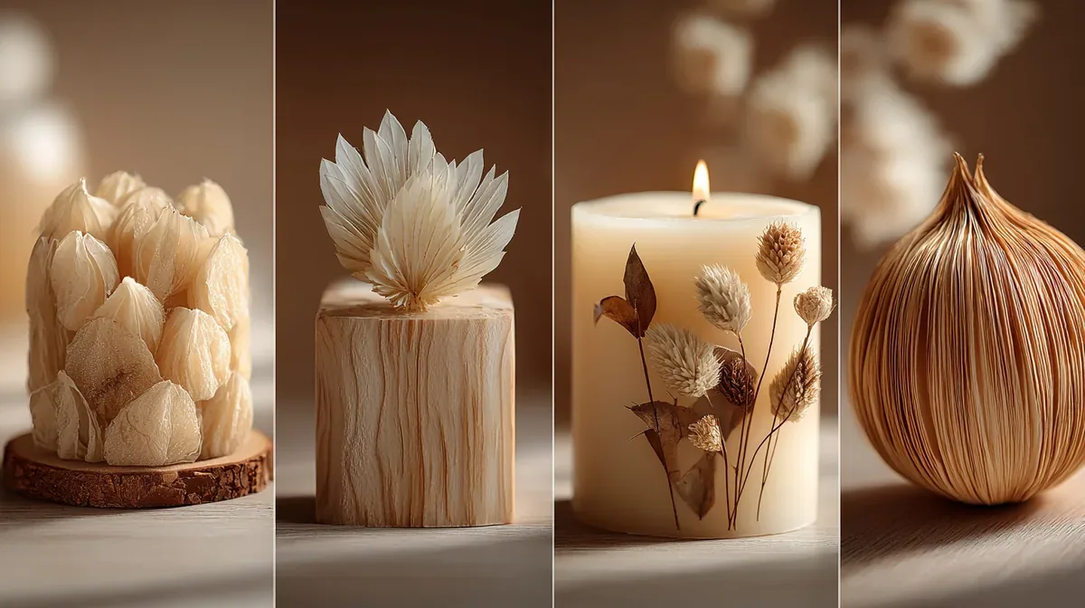 Bougies décoratives sans flamme : idées DIY pour sublimer son intérieur