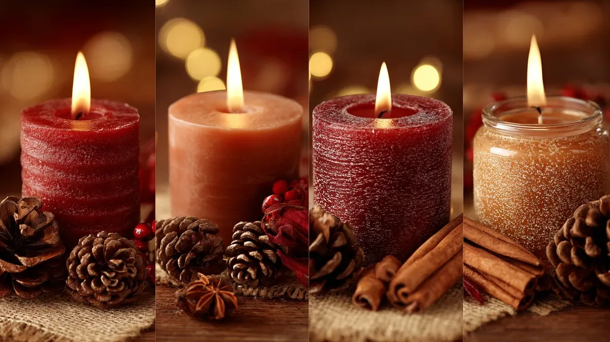 4 idées de bougies cadeaux de Noël
